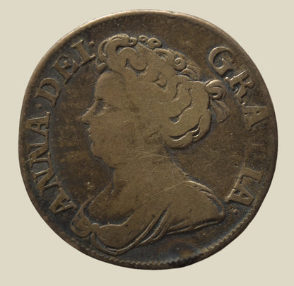 Anne 1711 Shilling