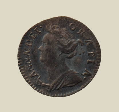 Anne 1713 Silver Penny