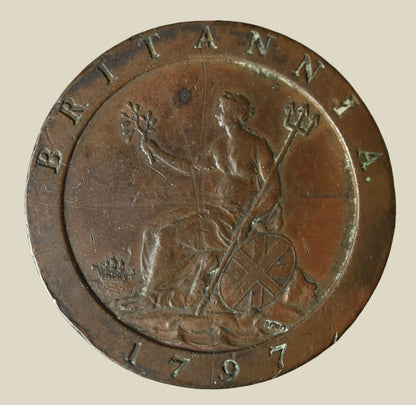 George III Cartwheel 1797 Penny