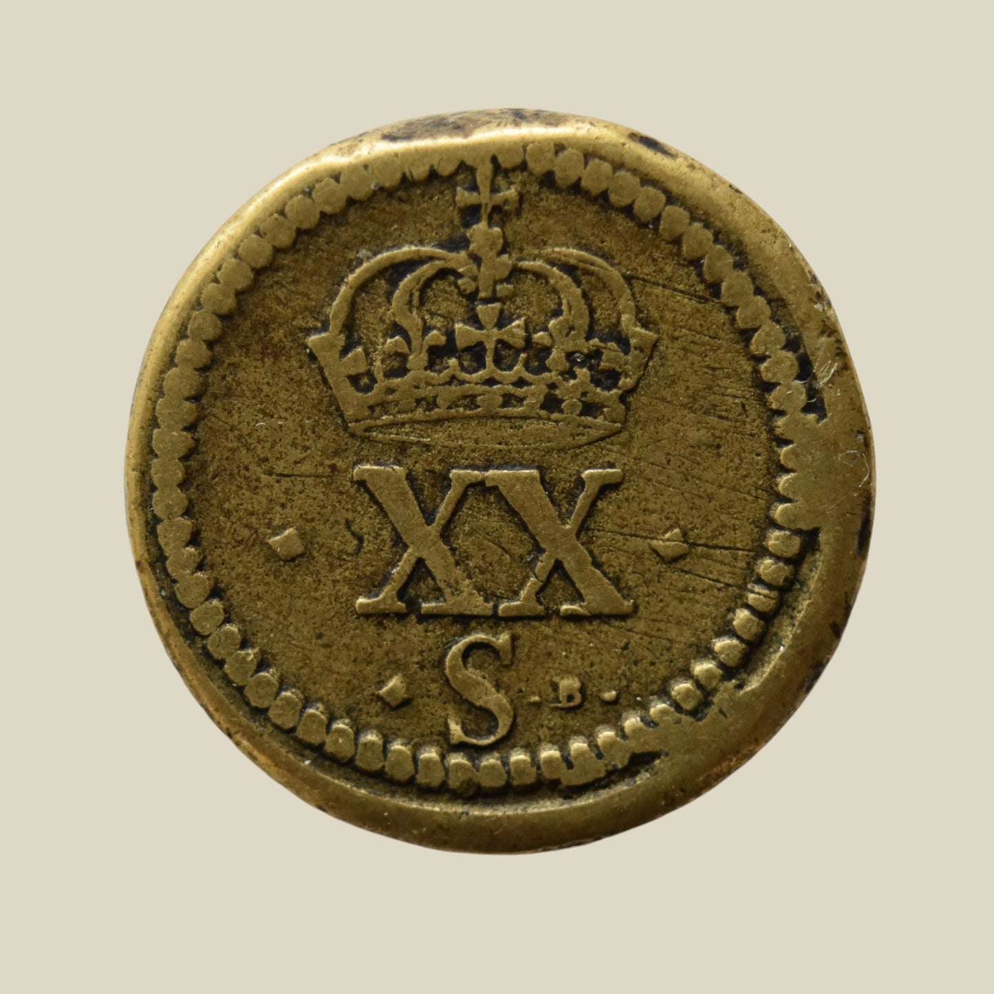 Charles I Unite 20 Shillings Coin Weight