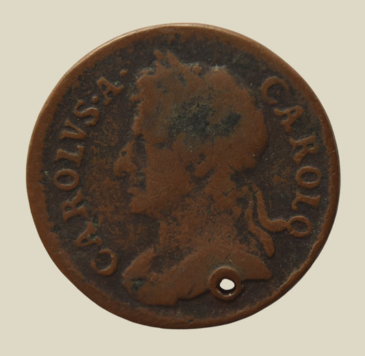 Charles II 1675 Farthing