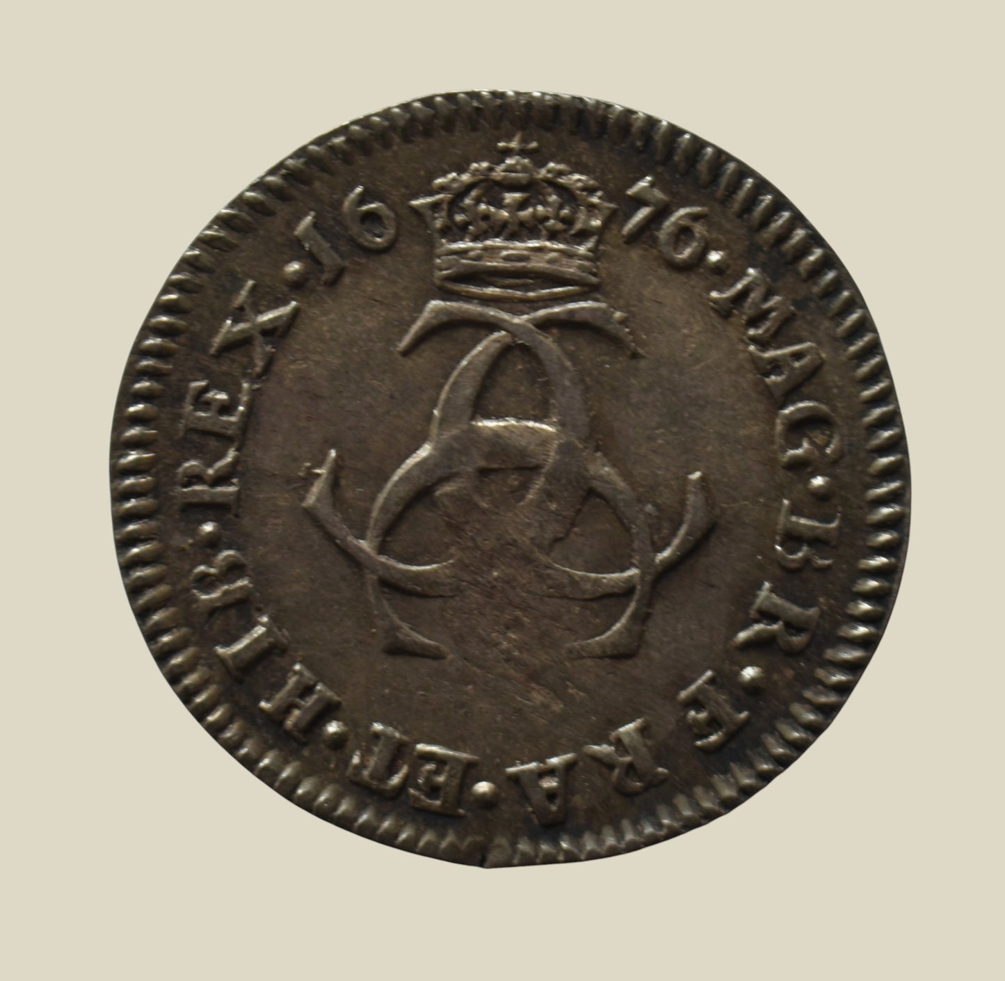 Charles II 1676 Threepence