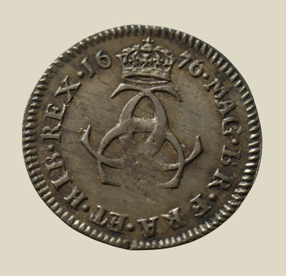 Charles II 1676 Threepence