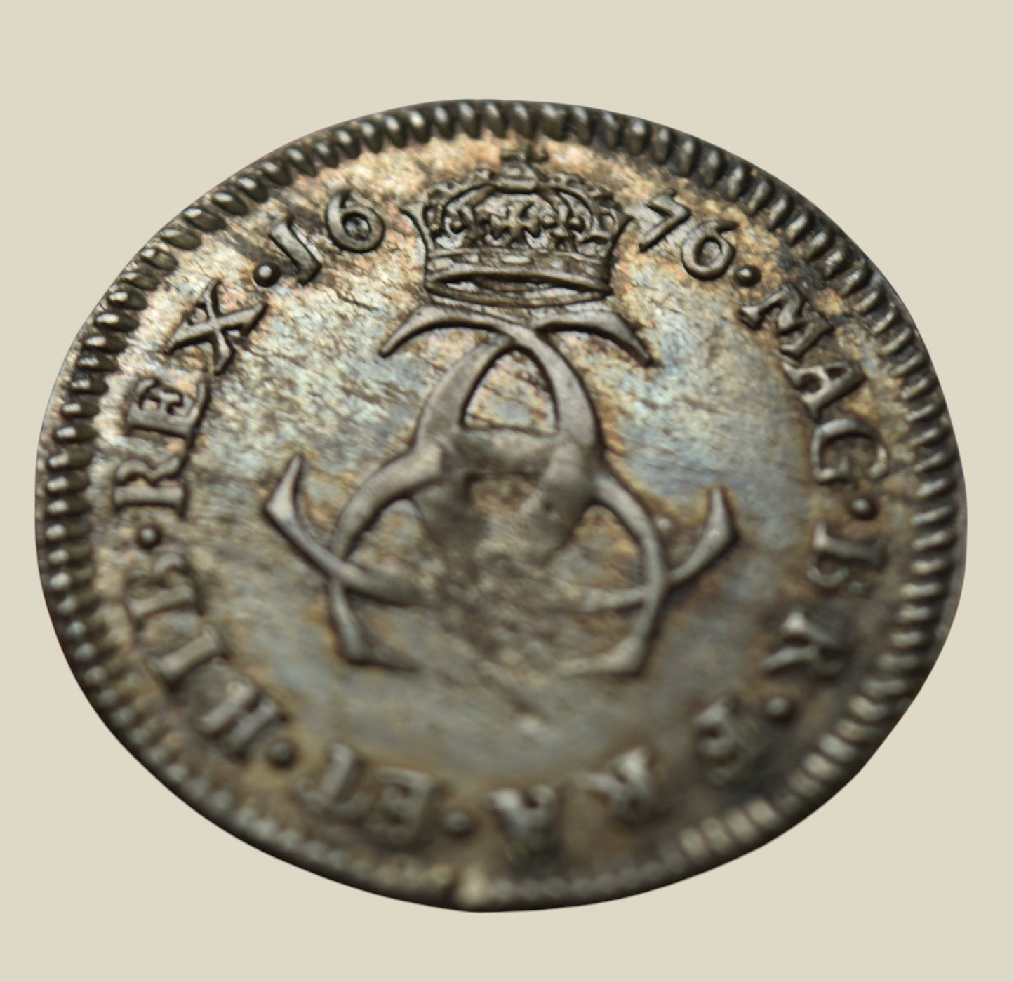 Charles II 1676 Threepence