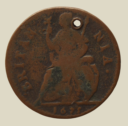 Charles II 1675 Farthing