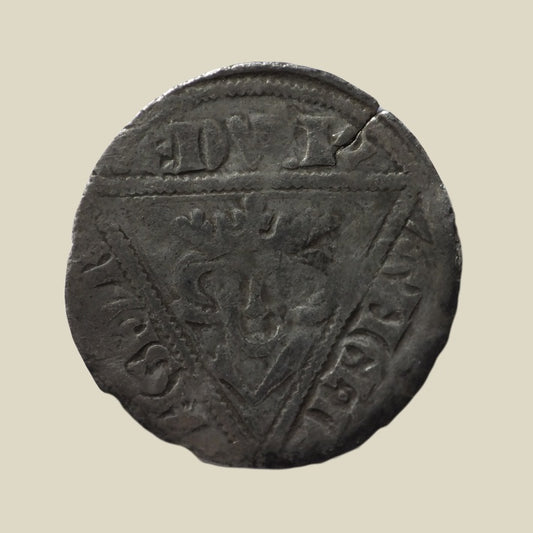 Irish Edward I Second Issue Dublin Halfpenny