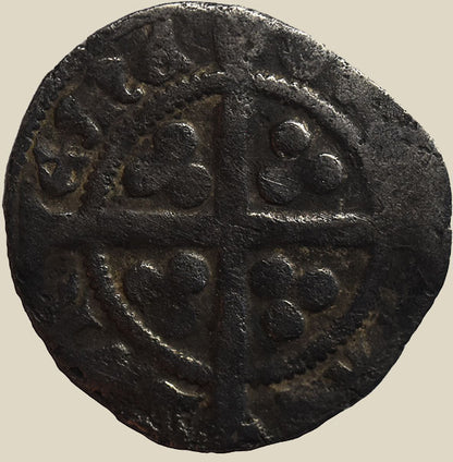 Edward III Pre-Treaty Penny Series G Durham