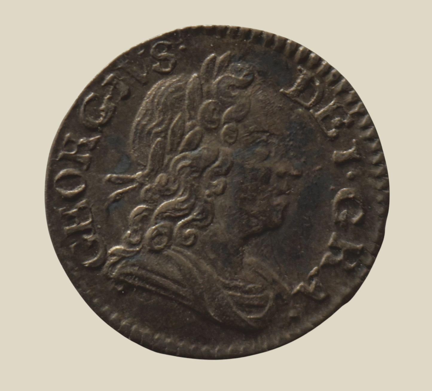 George I 1720 HIPEX Error Silver Penny