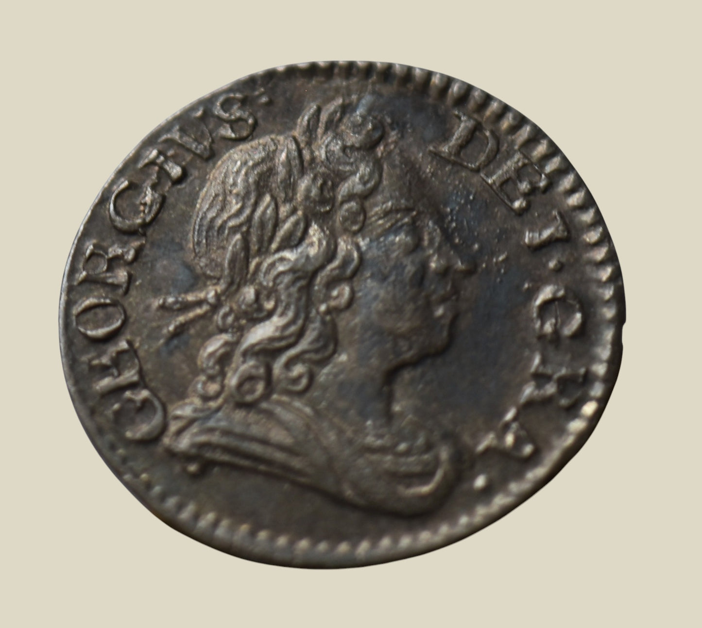 George I 1720 HIPEX Error Silver Penny