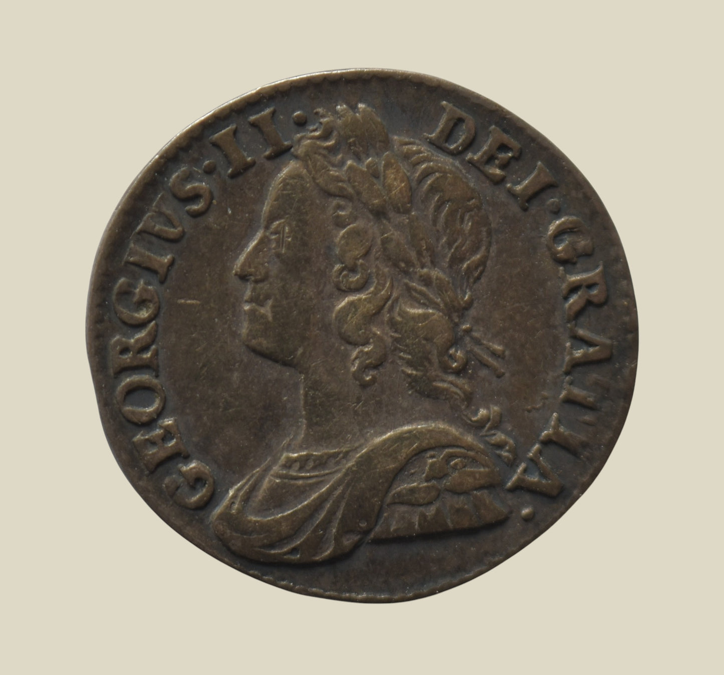 George II 1756 Silver Twopence