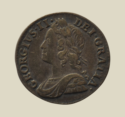 George II 1756 Silver Twopence