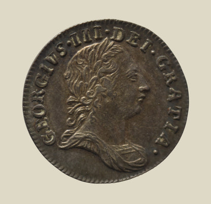 George III 1762 Threepence