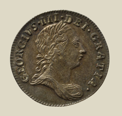 George III 1762 Threepence