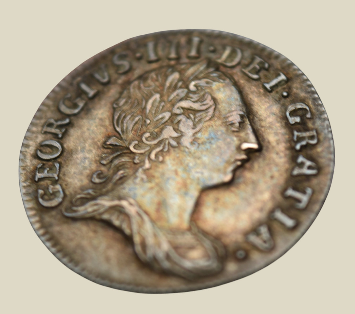 George III 1762 Threepence