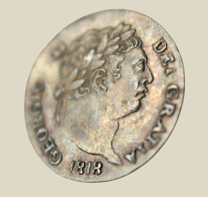 George III 1818 Silver Penny