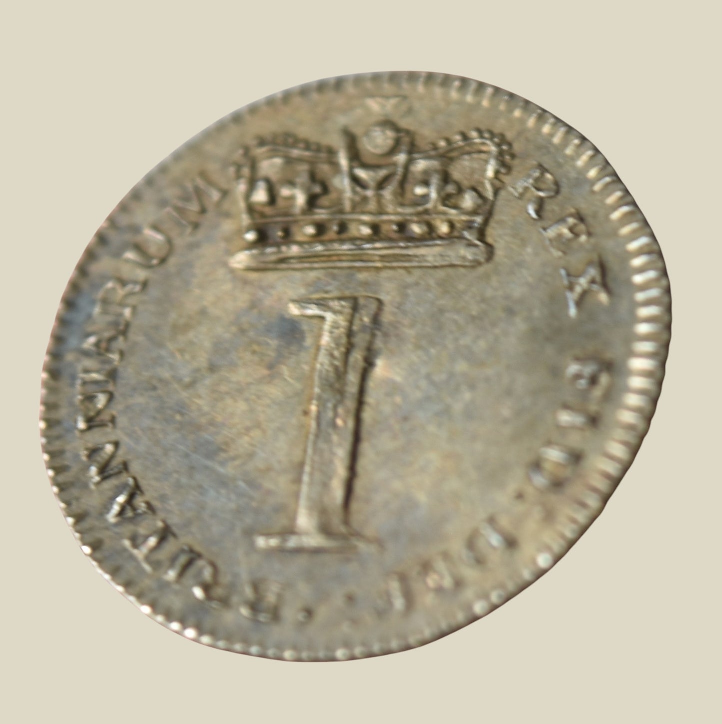 George III 1818 Silver Penny