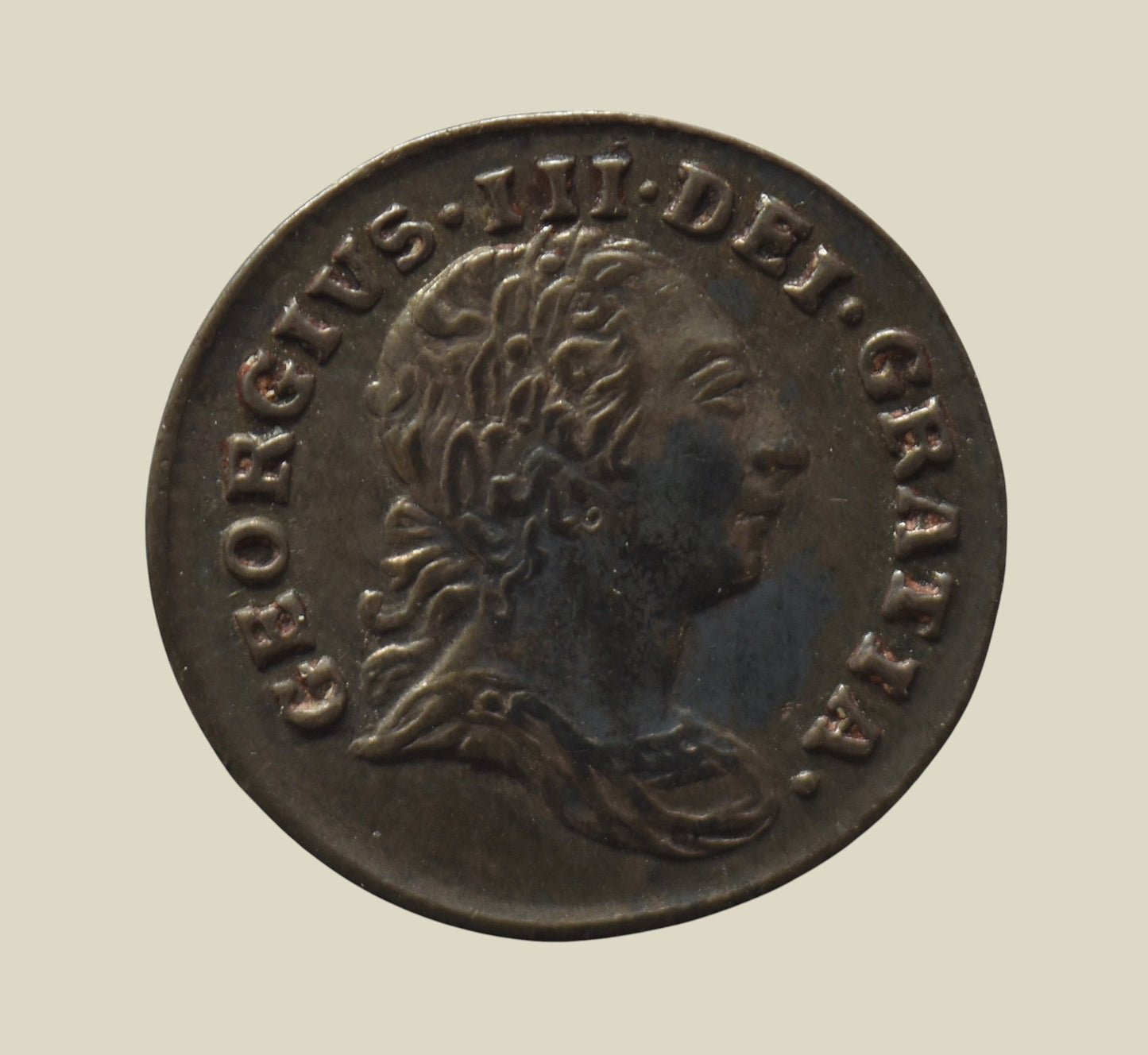 George III 1786 Silver Penny