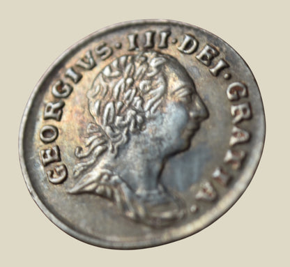 George III 1786 Silver Penny