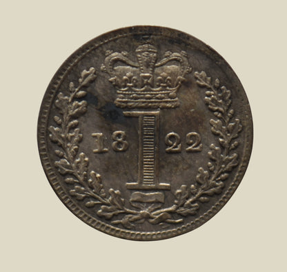 George IV 1822 Silver Penny