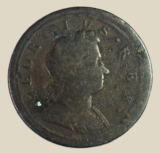 George I 1721 Halfpenny