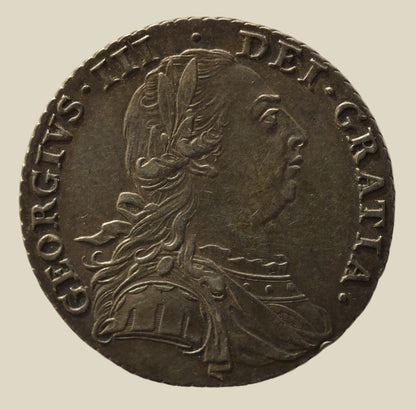 George III 1787 Shilling