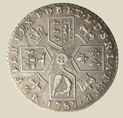 George III 1787 Shilling