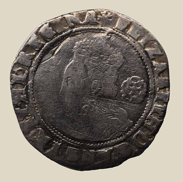 Elizabeth I 1575 Sixpence