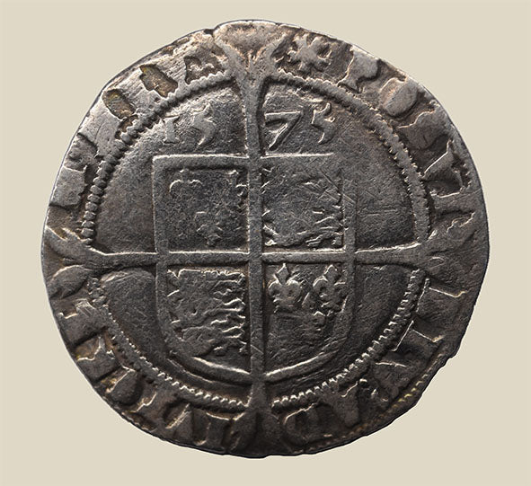 Elizabeth I 1575 Sixpence