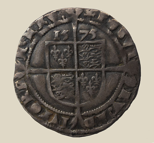 Elizabeth I 1575 Sixpence