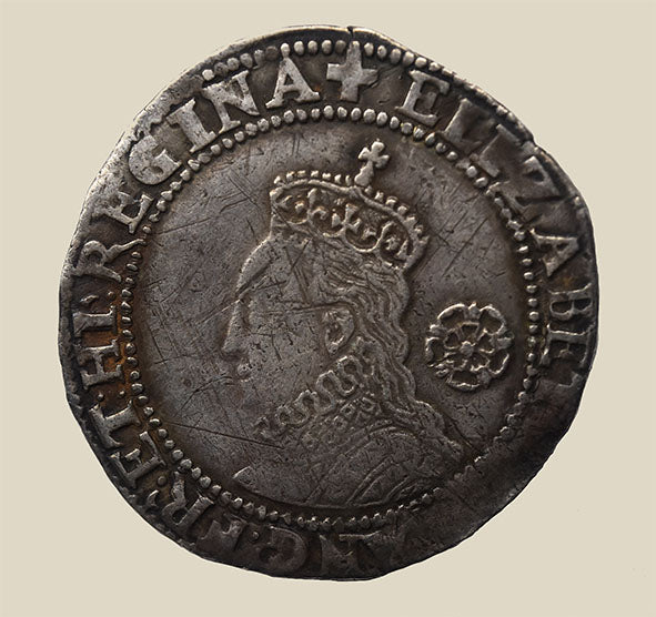 Elizabeth I 1579 Sixpence