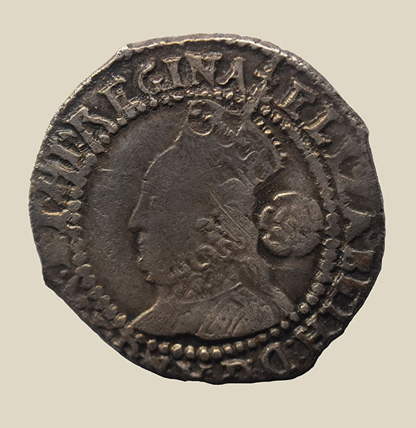 Elizabeth I 1582 Threepence