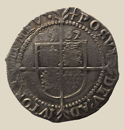 Elizabeth I 1582 Threepence