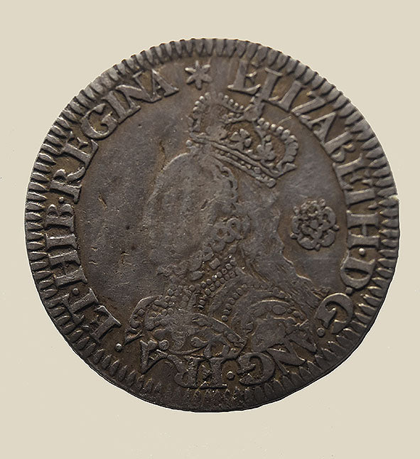 Elizabeth I Milled 1562 Sixpence