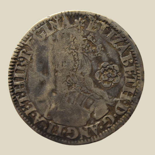 Elizabeth I Milled 1562 Sixpence