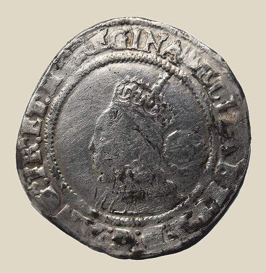 Elizabeth I 1569 Sixpence