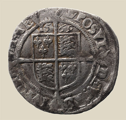 Elizabeth I 1569 Sixpence