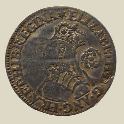 Elizabeth I Milled 1562 Sixpence