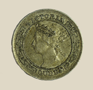 Victoria Ceylon 1894 10 Cents