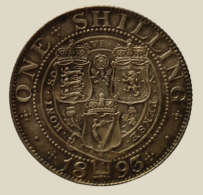 Victoria 1893 Shilling