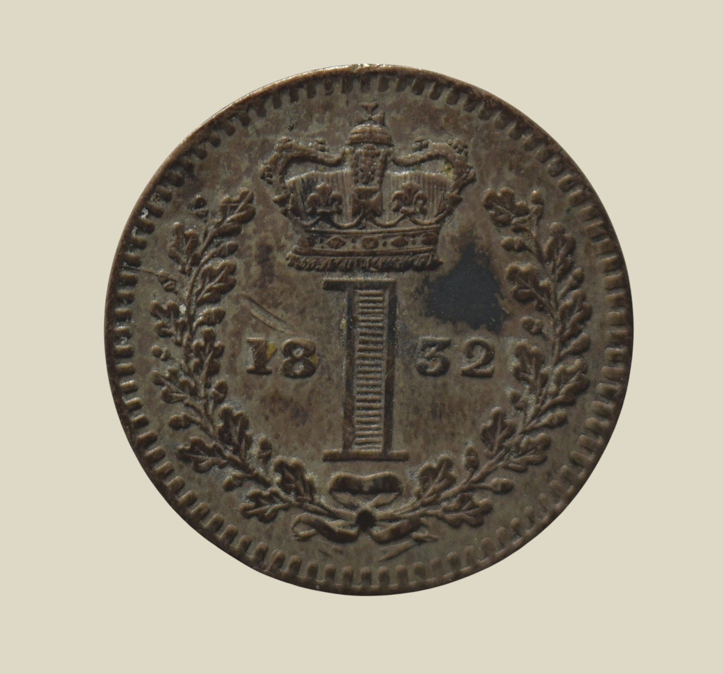 William IV 1832 Silver Pennny