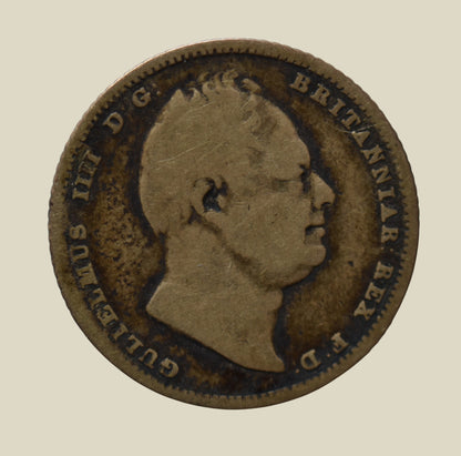 William IV 1834 Sixpence